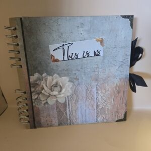 Elegant This Is Us Memory Book with Floral Design One Of A Kind